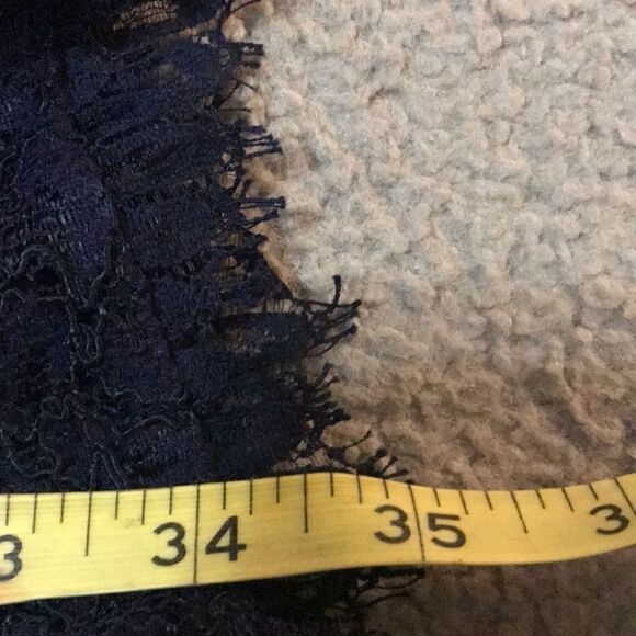 DVF zarita in Navy elegant luxury fitted size 4 - Picture 13 of 15